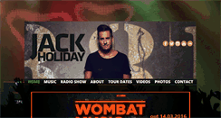 Desktop Screenshot of jackholiday.com